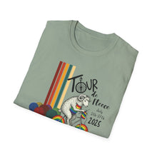 Load image into Gallery viewer, Colorful Tour T-Shirt - Fun Cycling Apparel, Gift for Cyclists, Summer Casual Wear, Festival Outfit, Unique Graphic Tee