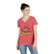 Load image into Gallery viewer, Tour De Fleece V-Neck T-Shirt 2025