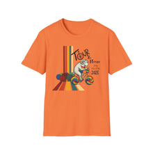 Load image into Gallery viewer, Colorful Tour T-Shirt - Fun Cycling Apparel, Gift for Cyclists, Summer Casual Wear, Festival Outfit, Unique Graphic Tee