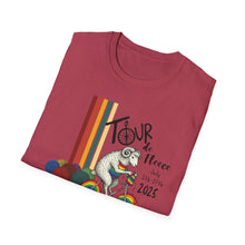 Load image into Gallery viewer, Colorful Tour T-Shirt - Fun Cycling Apparel, Gift for Cyclists, Summer Casual Wear, Festival Outfit, Unique Graphic Tee