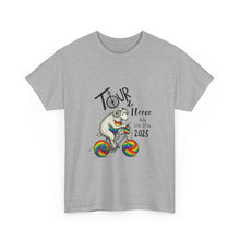 Load image into Gallery viewer, Tour de Fleece T-Shirt 2024 Rainbow