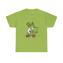 Load image into Gallery viewer, Tour de Fleece T-Shirt 2024 Rainbow