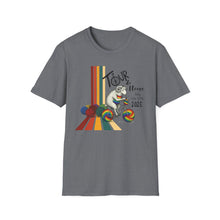 Load image into Gallery viewer, Colorful Tour T-Shirt - Fun Cycling Apparel, Gift for Cyclists, Summer Casual Wear, Festival Outfit, Unique Graphic Tee