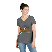 Load image into Gallery viewer, Tour De Fleece V-Neck T-Shirt 2025