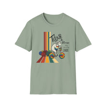 Load image into Gallery viewer, Colorful Tour T-Shirt - Fun Cycling Apparel, Gift for Cyclists, Summer Casual Wear, Festival Outfit, Unique Graphic Tee