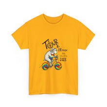 Load image into Gallery viewer, Tour de Fleece T-Shirt 2024 Rainbow