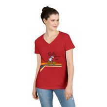 Load image into Gallery viewer, Tour De Fleece V-Neck T-Shirt 2025