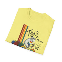 Load image into Gallery viewer, Colorful Tour T-Shirt - Fun Cycling Apparel, Gift for Cyclists, Summer Casual Wear, Festival Outfit, Unique Graphic Tee