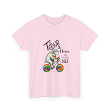 Load image into Gallery viewer, Tour de Fleece T-Shirt 2024 Rainbow