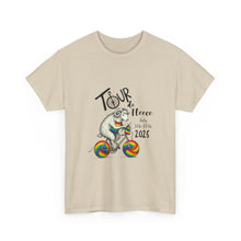 Load image into Gallery viewer, Tour de Fleece T-Shirt 2024 Rainbow