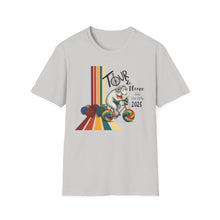 Load image into Gallery viewer, Colorful Tour T-Shirt - Fun Cycling Apparel, Gift for Cyclists, Summer Casual Wear, Festival Outfit, Unique Graphic Tee