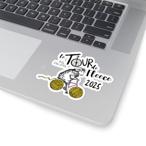 Tour De Fleece  Kiss-Cut Stickers 2025