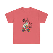Load image into Gallery viewer, Tour de Fleece  T-Shirt 2024 Rainbow
