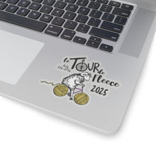 Load image into Gallery viewer, Tour De Fleece  Kiss-Cut Stickers 2025
