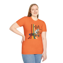 Load image into Gallery viewer, Colorful Tour T-Shirt - Fun Cycling Apparel, Gift for Cyclists, Summer Casual Wear, Festival Outfit, Unique Graphic Tee
