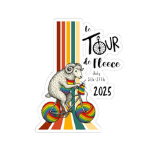 Load image into Gallery viewer, Tour De Fleece  Kiss-Cut Stickers 2025
