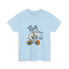 Load image into Gallery viewer, Tour de Fleece  T-Shirt 2024 Rainbow
