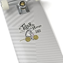 Load image into Gallery viewer, Tour De Fleece  Kiss-Cut Stickers 2025
