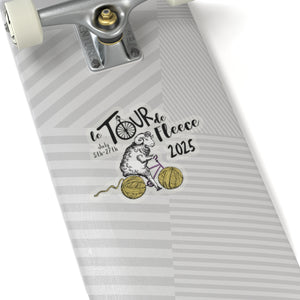 Tour De Fleece  Kiss-Cut Stickers 2025