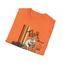 Load image into Gallery viewer, Colorful Tour T-Shirt - Fun Cycling Apparel, Gift for Cyclists, Summer Casual Wear, Festival Outfit, Unique Graphic Tee
