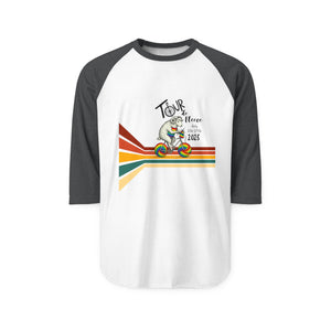 Tour De Fleece  2025 Three-Quarter Sleeve Raglan Shirt