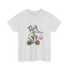 Load image into Gallery viewer, Tour de Fleece  T-Shirt 2024 Rainbow

