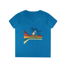 Load image into Gallery viewer, Tour De Fleece V-Neck T-Shirt 2025

