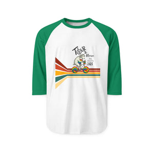Tour De Fleece  2025 Three-Quarter Sleeve Raglan Shirt
