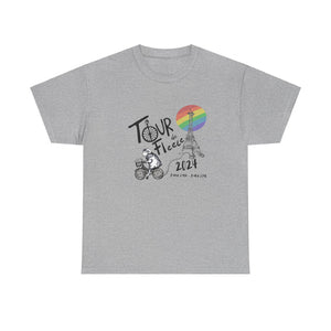 Tour de Fleece  T-Shirt 2024 Rainbow