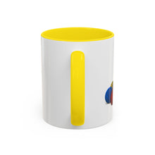 Load image into Gallery viewer, Colorful Tour de Fleece Coffee Mug | Perfect for Knitters | Ideal Gift for Yarn Lovers | Funny Sheep Design | Summer Craft Fest
