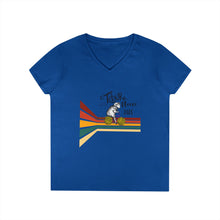 Load image into Gallery viewer, Tour De Fleece V-Neck T-Shirt 2025
