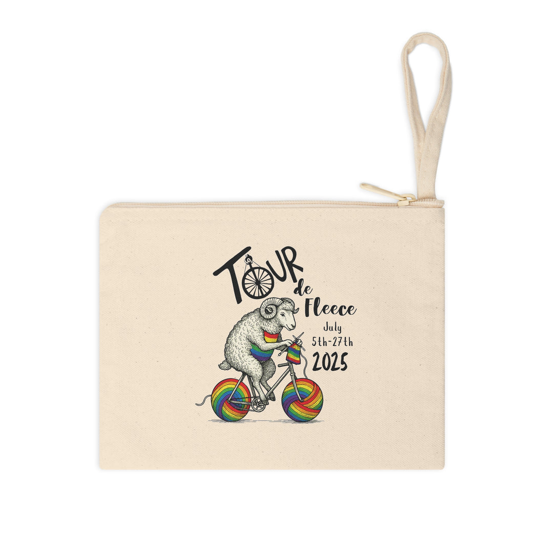 Accessory Zipper Pouch Tour de Fleece 2024