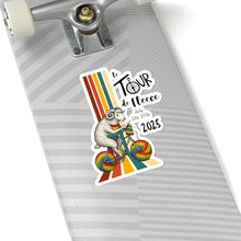 Load image into Gallery viewer, Tour De Fleece  Kiss-Cut Stickers 2025
