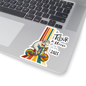 Tour De Fleece  Kiss-Cut Stickers 2025