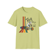 Load image into Gallery viewer, Colorful Tour T-Shirt - Fun Cycling Apparel, Gift for Cyclists, Summer Casual Wear, Festival Outfit, Unique Graphic Tee
