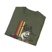 Load image into Gallery viewer, Colorful Tour T-Shirt - Fun Cycling Apparel, Gift for Cyclists, Summer Casual Wear, Festival Outfit, Unique Graphic Tee
