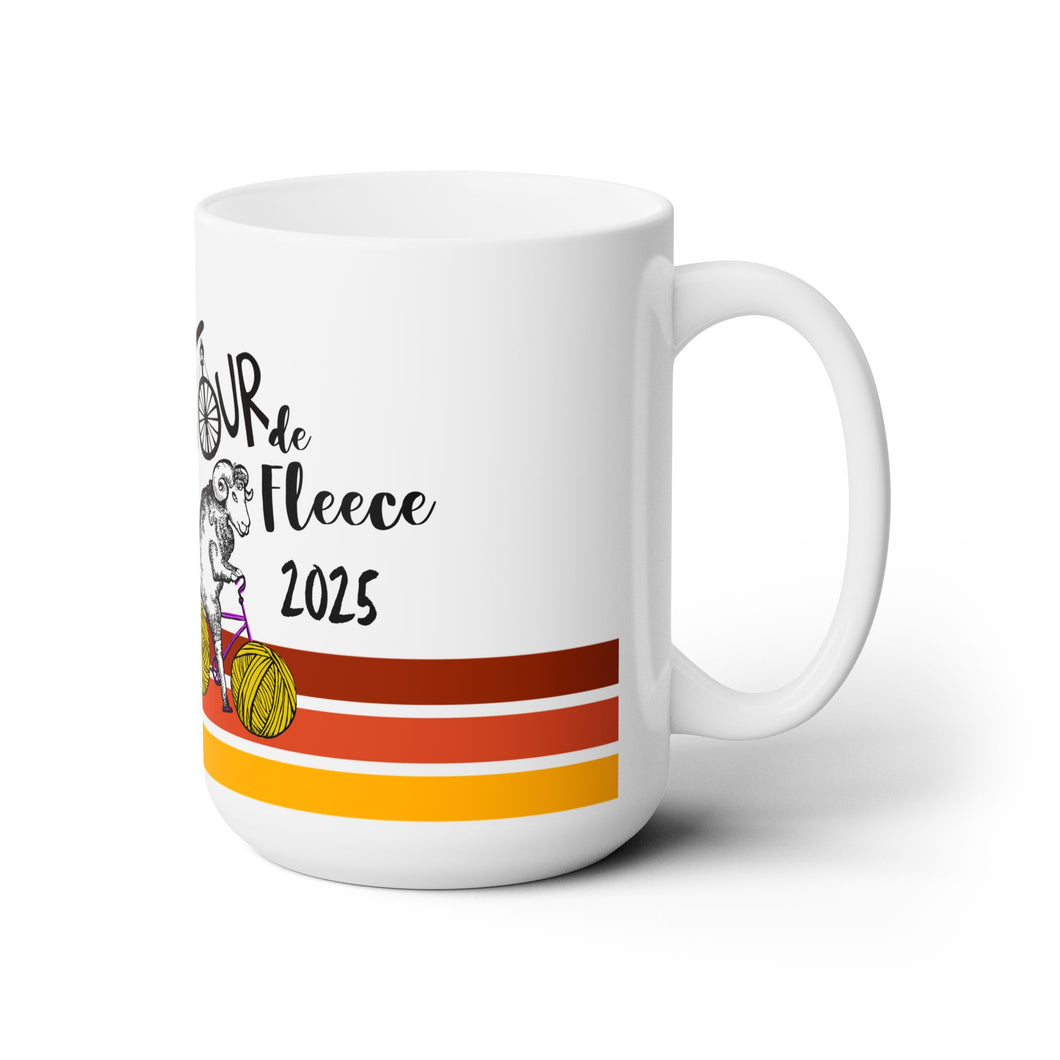 Ceramic Mug 15oz Tour De Fleece 2025