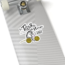 Load image into Gallery viewer, Tour De Fleece  Kiss-Cut Stickers 2025
