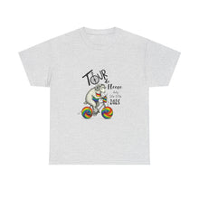 Load image into Gallery viewer, Tour de Fleece  T-Shirt 2024 Rainbow
