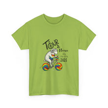 Load image into Gallery viewer, Tour de Fleece  T-Shirt 2024 Rainbow
