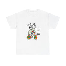 Load image into Gallery viewer, Tour de Fleece  T-Shirt 2024 Rainbow

