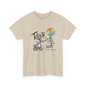 Tour de Fleece  T-Shirt 2024 Rainbow
