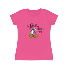 Load image into Gallery viewer, Women&#39;s Fun Tour de Fleece  2025 Shirt, Summer Outfit, Gift for Knitters
