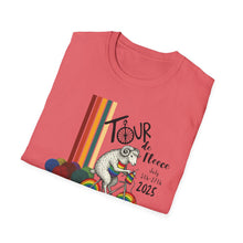 Load image into Gallery viewer, Colorful Tour T-Shirt - Fun Cycling Apparel, Gift for Cyclists, Summer Casual Wear, Festival Outfit, Unique Graphic Tee
