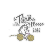 Load image into Gallery viewer, Tour De Fleece  Kiss-Cut Stickers 2025
