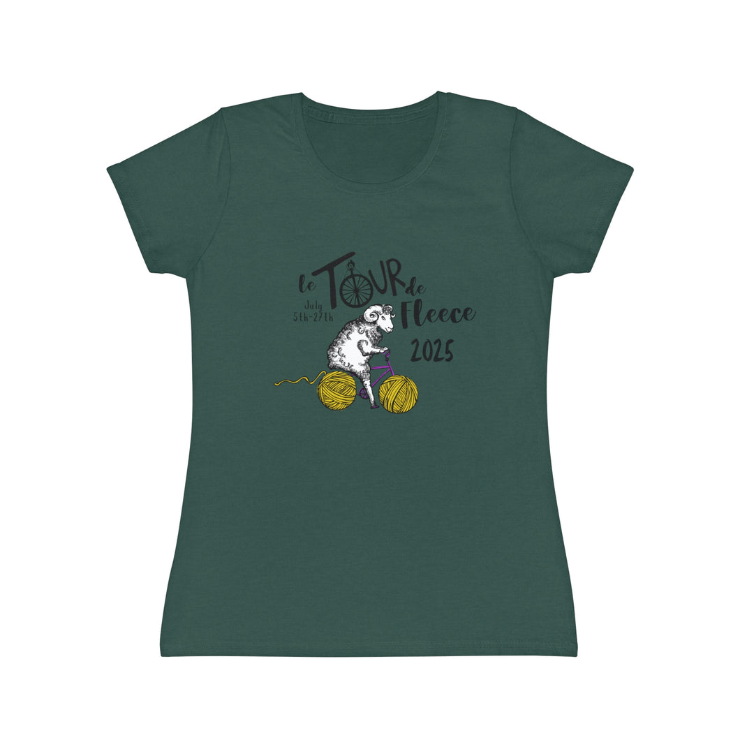 Women's Fun Tour de Fleece  2025 Shirt, Summer Outfit, Gift for Knitters